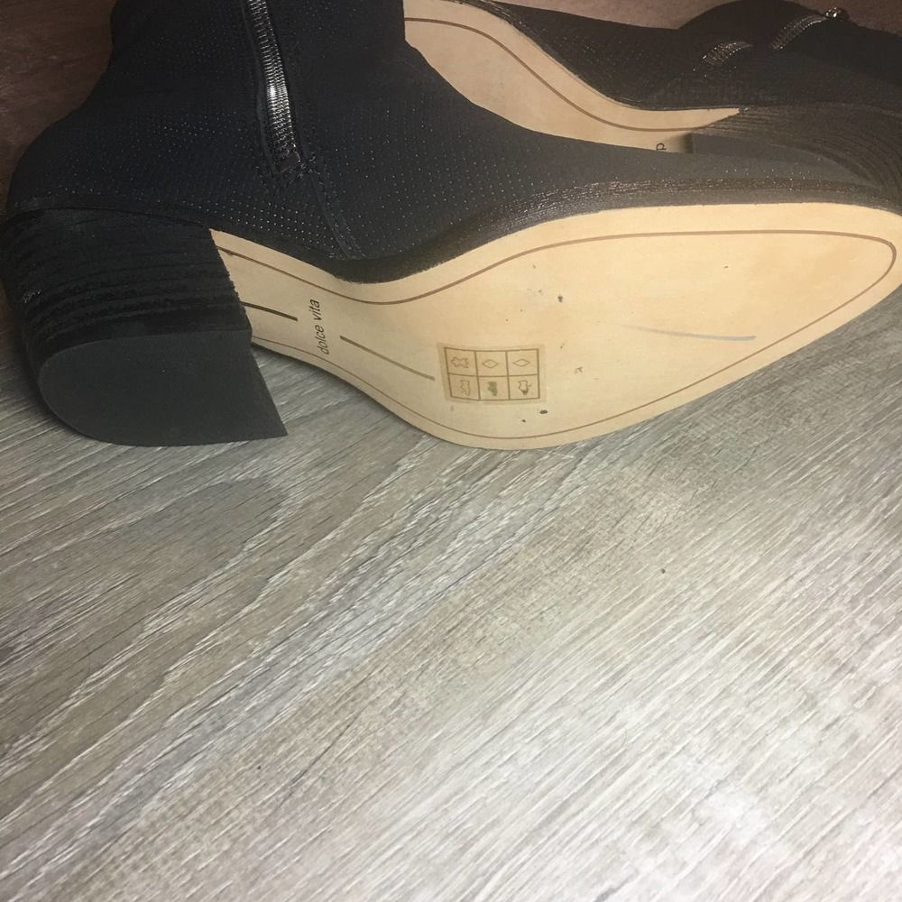 DOLCE VITA Asha Boot Black Nubuck Size 8 - Picture 9 of 9